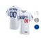 Custom Los Angeles Dodgers Flex Base Jersey - Royal/Gray/White